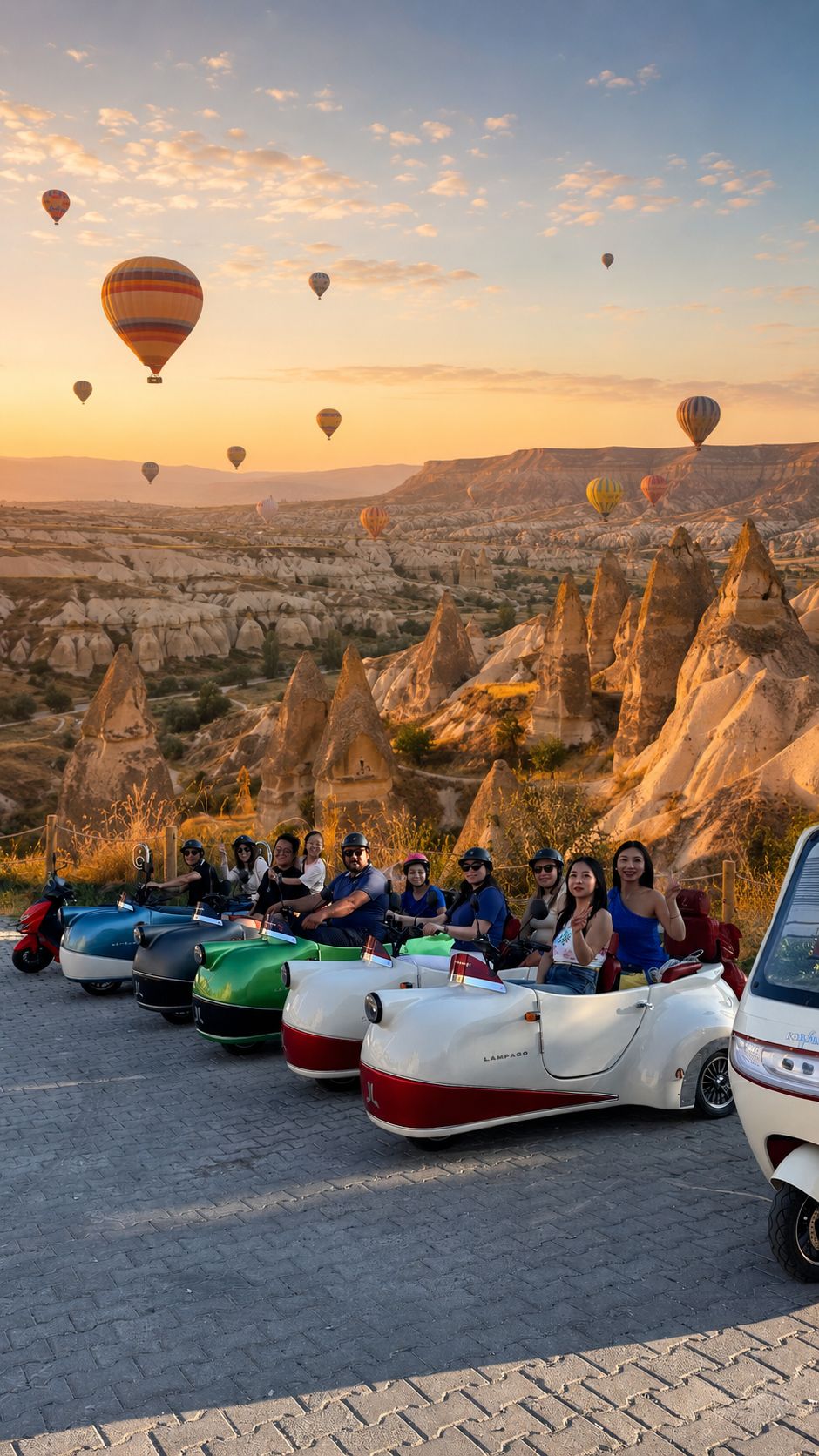 Vintage Electric Car Cappadocia 1